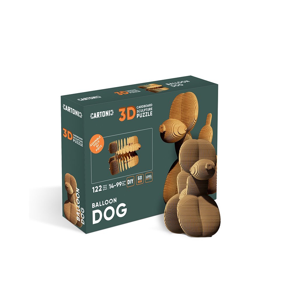 BALLOON DOG - inspired Cartonic 3D Puzzle
