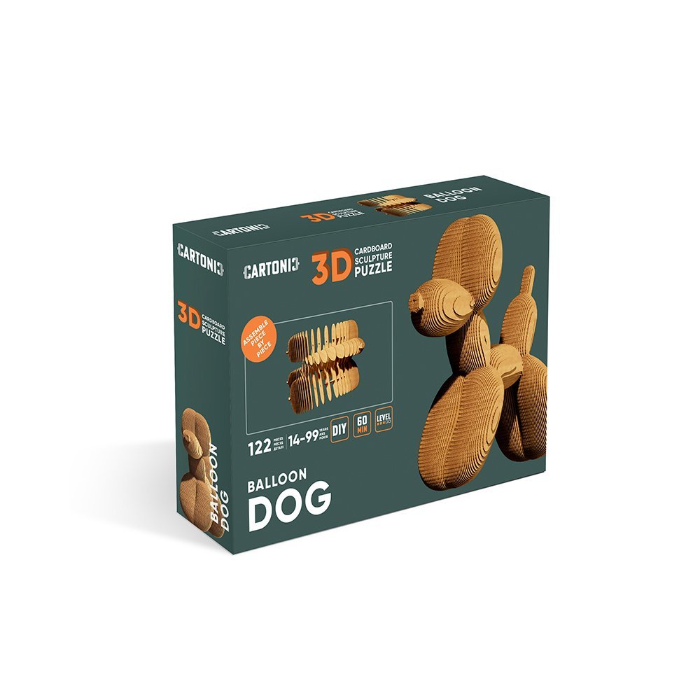 BALLOON DOG - inspired Cartonic 3D Puzzle