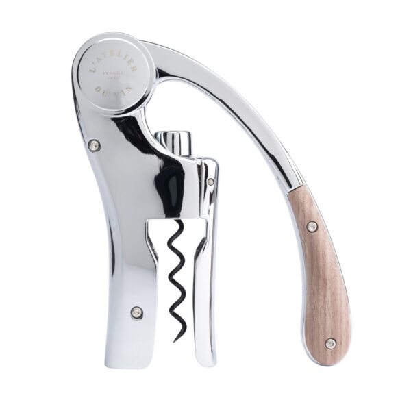 Oeno Motion Corkscrew – Wood & Chrome