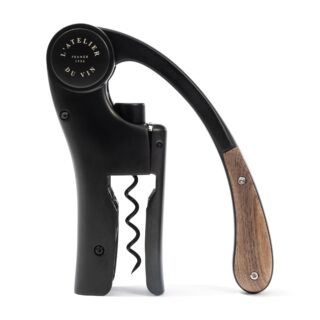 Oeno Motion Corkscrew – Wood & Black by L’Atelier du Vin