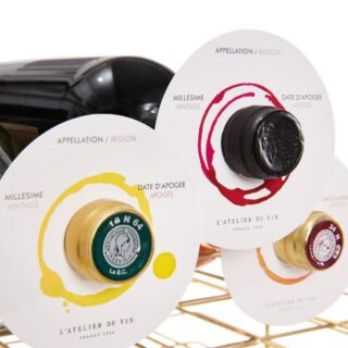 Wine cellar Tags - set of 70