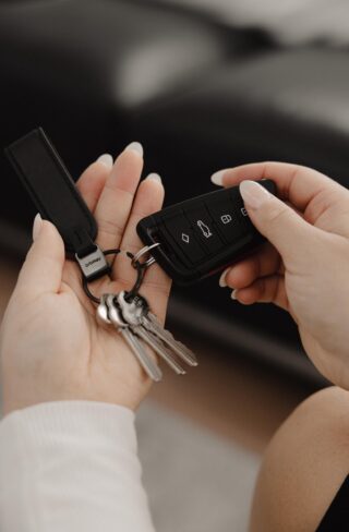 Loop Keychain Black - Orbitkey