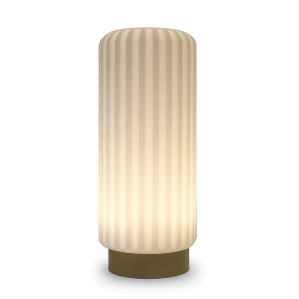 Discover the Dentelles wireless table lamp by Atelier Pierre โ portable, rechargeable, and full of character. A cosy glow, wherever you go.