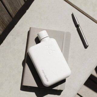 A6 Stainless Steel memobottle White