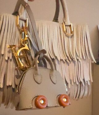 Bodile on Wheels inspired Bag Charm