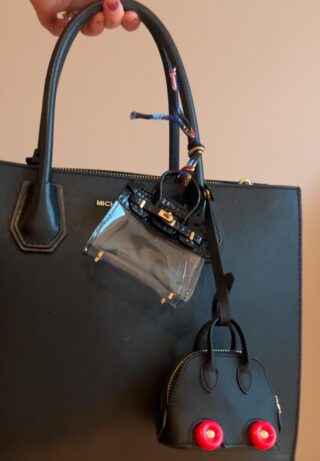 Burkin Claire Inspired Bag Charm – A Miniature Icon of Luxury