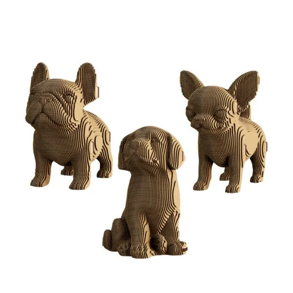 Cartonic 3D Puppies Trio Puzzles – Playful & Creative DIY Set
