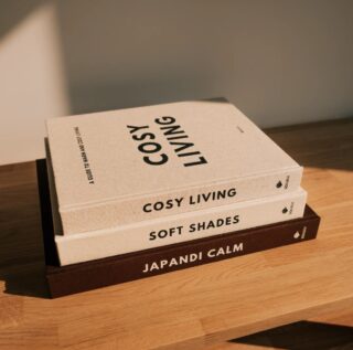 Japandi Calm – Coffee Table Storage Book(L) by Solulu