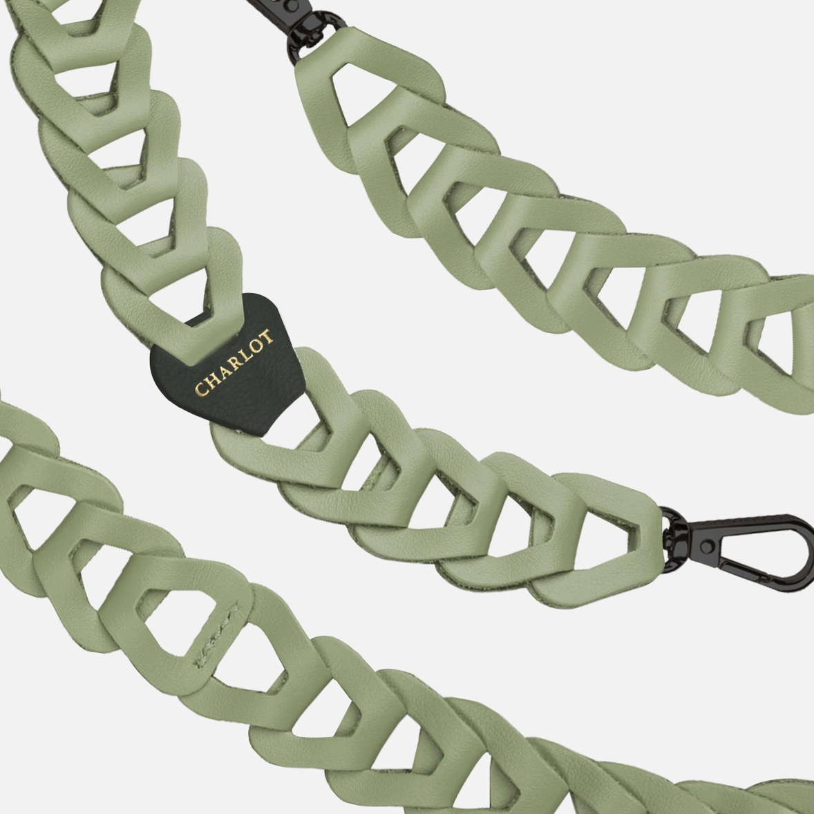 Charlot Paris - Luxe leather cord Mel Long Salie