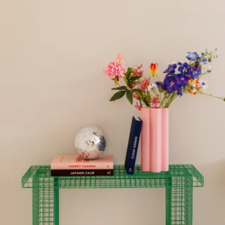 Cotton Storage Book – Cherry Charms (L) for Coffee Tables