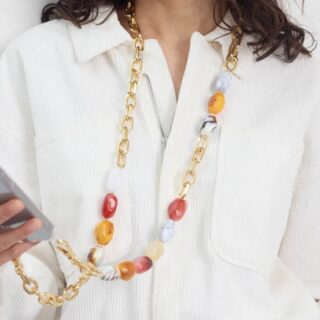 Charlot Paris- Ava Chain Corail