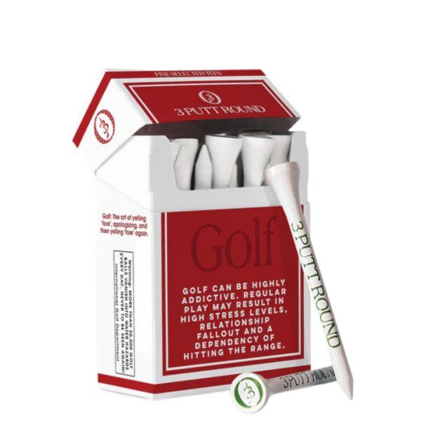 Golf Tee Gift – The “Golf Addiction” Tee-Pack