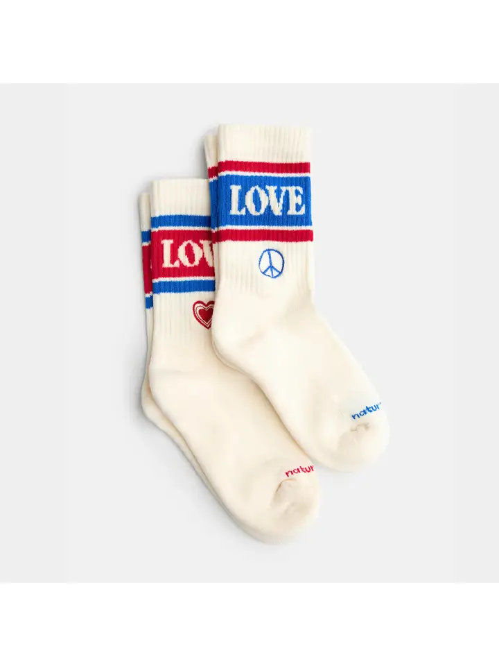 2-Pack Socks Gift Set Peace & Love