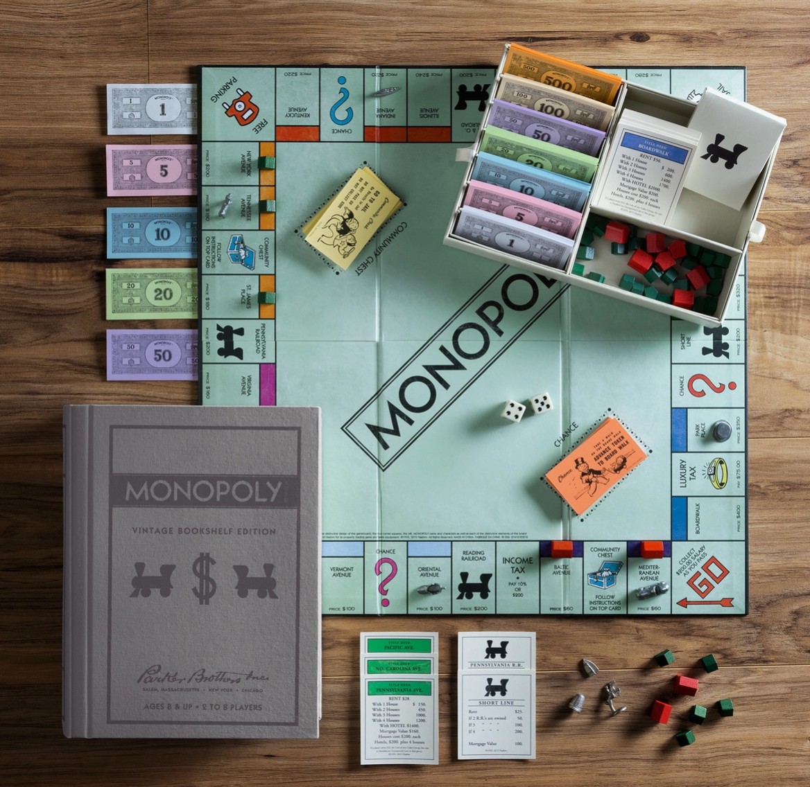 Monopoly Vintage Bookshelf Edition