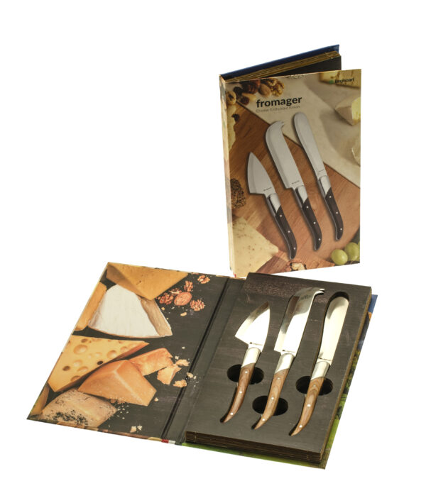 Cheese knife set – Legnoart Fromager in Japanese steel