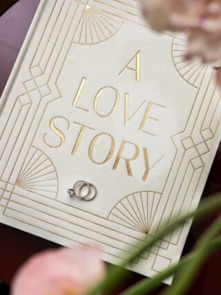 Coffee Table Wedding Photo Album – A Love Story