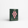 Wine tools set in green and pink book-style box – elegant stainless steel wine accessories