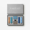 Poker set with premium chips, playing cards, and minimalist grey design – Coffee Table Game