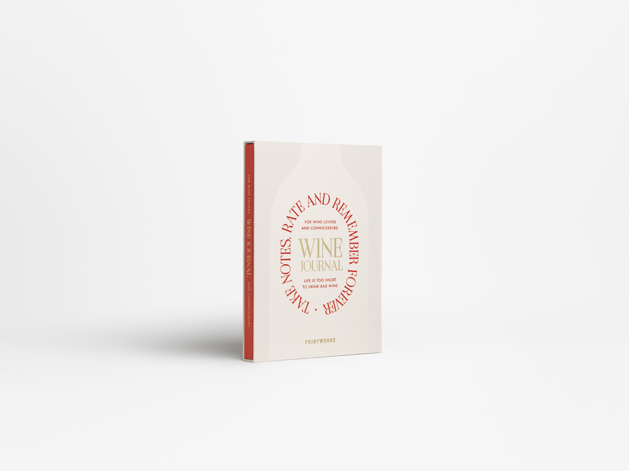 Wine Tasting Journal by PRINTWORKS – elegant wine notebook