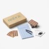 Bridge playing cards with unique graphics and wooden pencils – Fancy the Pancy