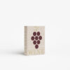 Wine tools set in beige and red book-style box – elegant stainless steel wine accessories
