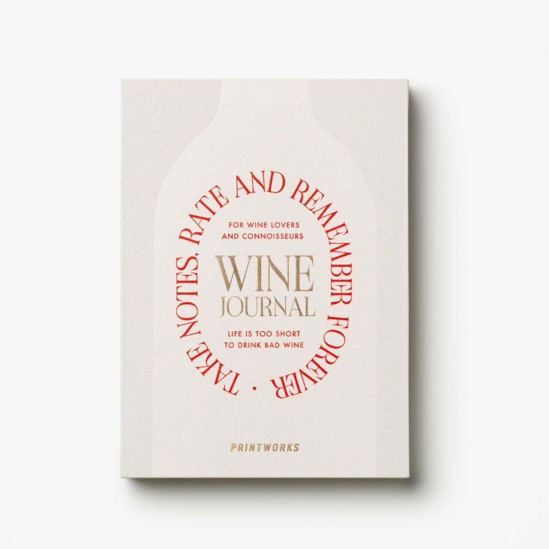 Wine Tasting Journal by PRINTWORKS – elegant wine notebook
