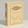 Yahtzee bookshelf game in fabric-covered book box