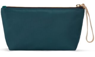 Velvet Pouch – Petrol Goldfinch – Limited Edition by BIEN