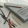 Emerging Artist sketching set in linen box with pencils, erasers and sharpeners
