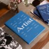 great art book on coffee table