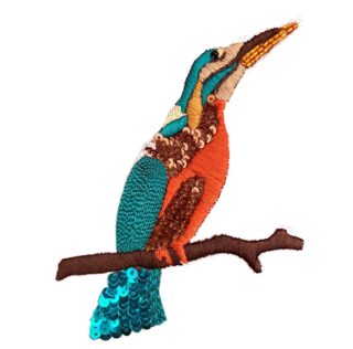 Velvet pouch - Kingfisher – Limited Edition by BIEN