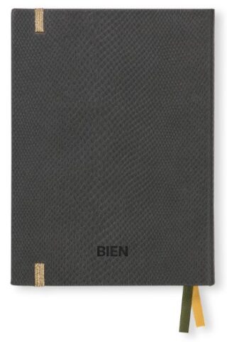 Inspirational Embroidered Notebook – “Nice Girls”