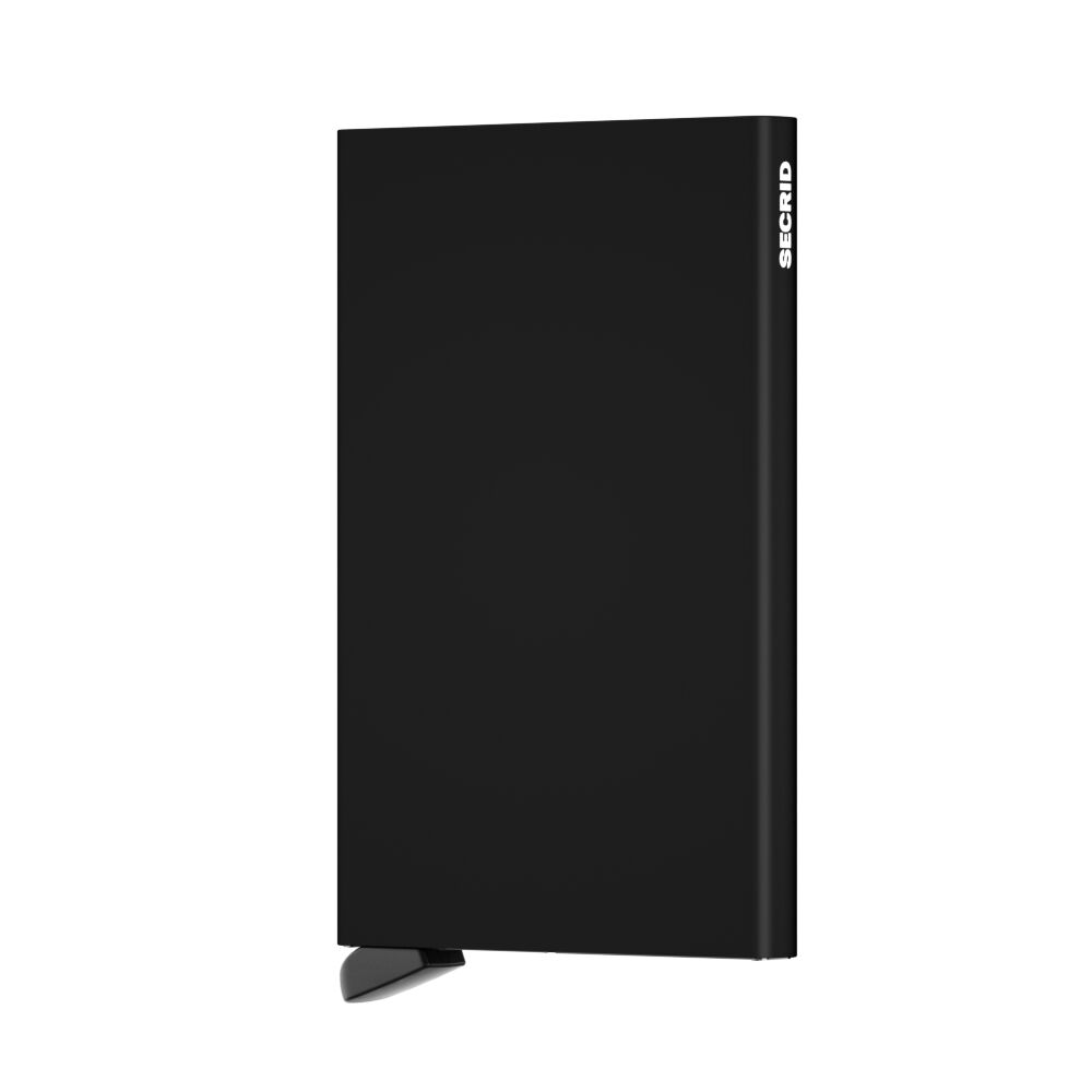 Secrid Cardprotector Original Black aluminium card holder.