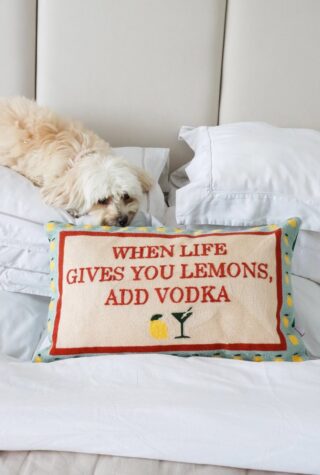 When Life gives you lemons ... Needlepoint Cushion