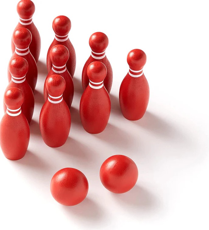 beer bowling set from new mags out of the box