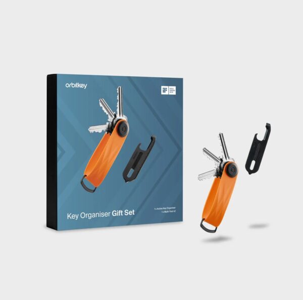 Orbitkey Active Key Organiser Set with Multi-Tool v2 – premium gift box