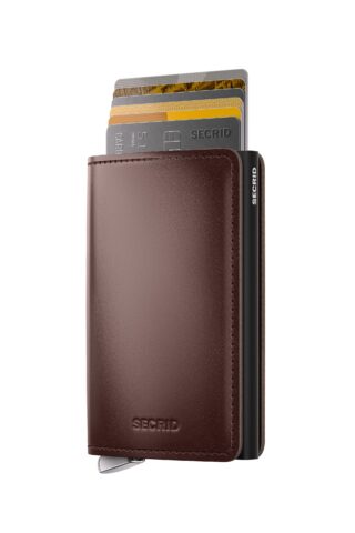 Premium Slimwallet Dusk Brown +  SECRID
