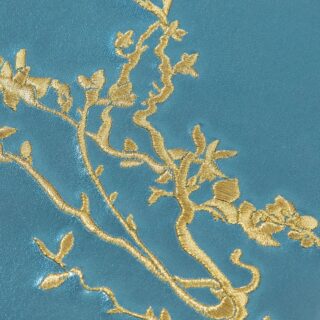 Embroidered Notebook – Almond Blossom