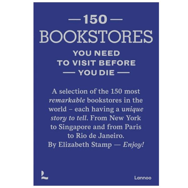 Bookstore travel coffee table book featuring iconic bookstores from around the world
