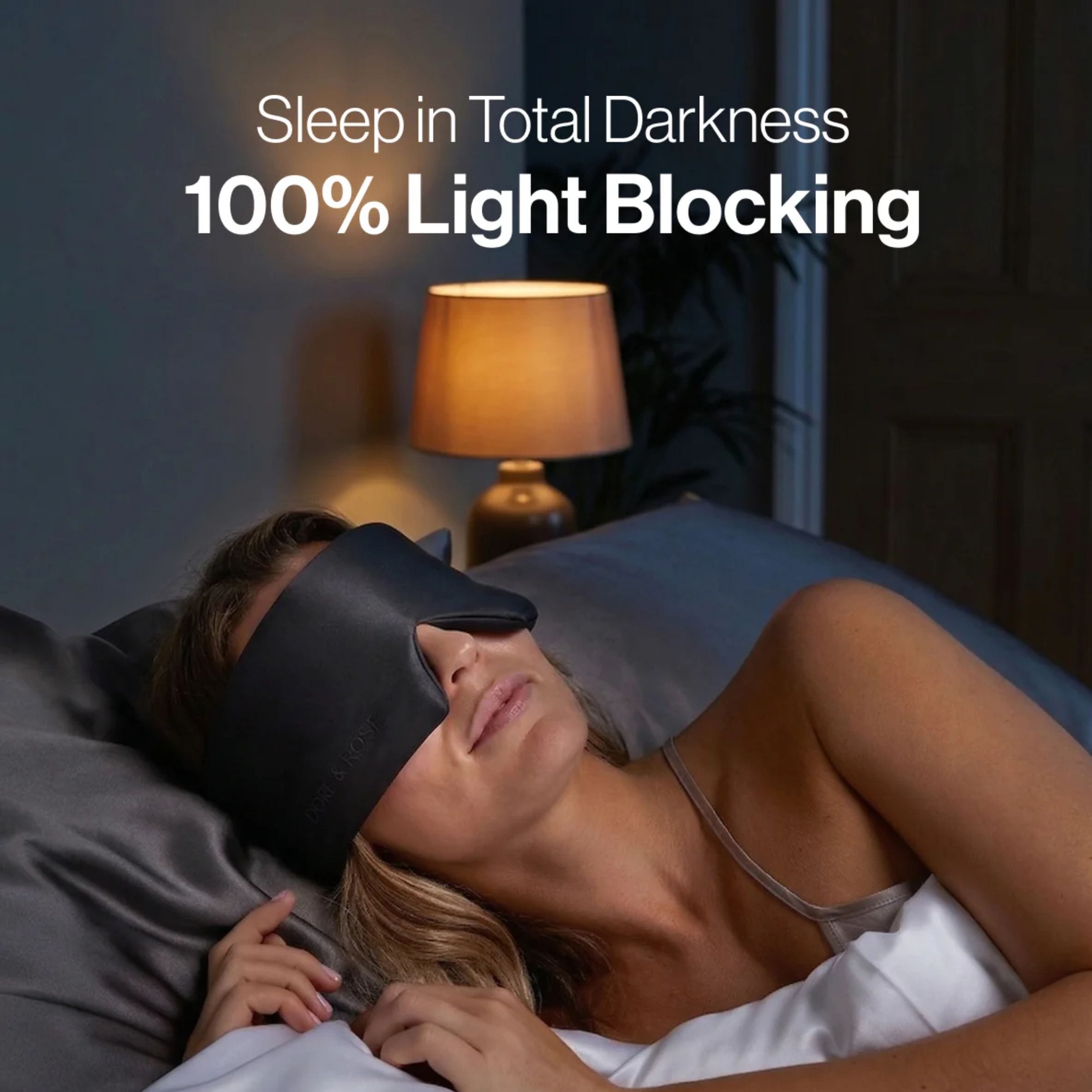 Deep Sleep Mask Black Dore & Rose