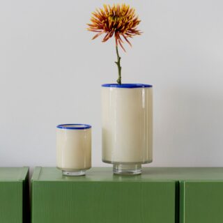 Cream White Vase Milo 26 x 15 cm