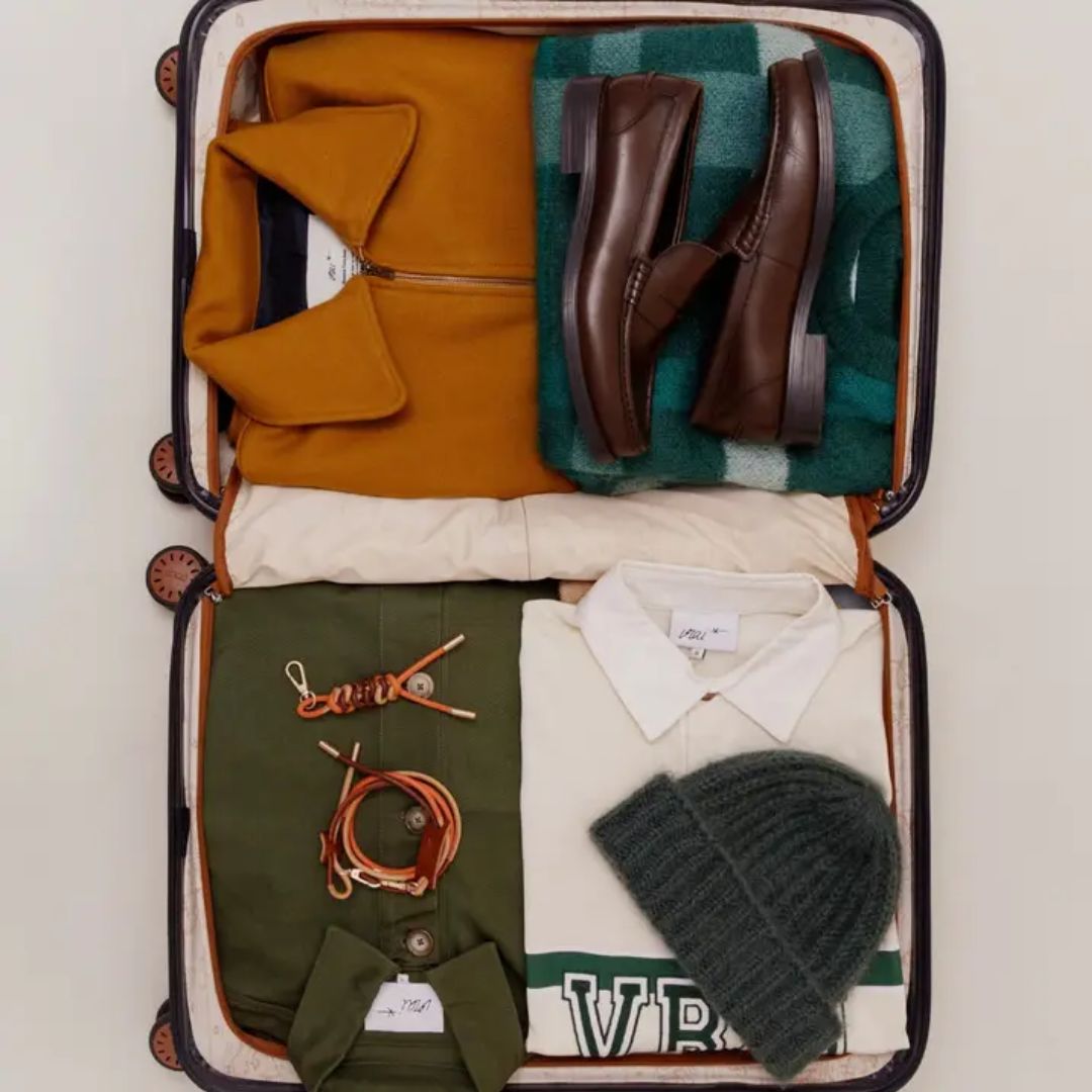 Charlot Paris  X TRUE – Luxe leather cord Noga Pumpkin