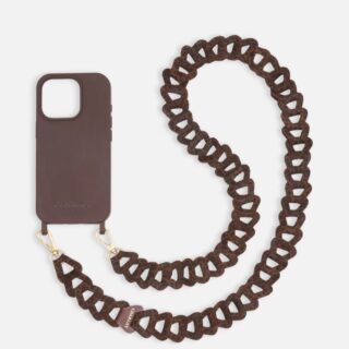 Charlot Paris – Luxe leather cord Mel Long Dark Leopard