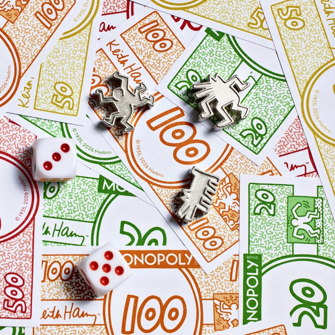 Keith Haring Monopoly 40th Anniversary Limited Edition board game money