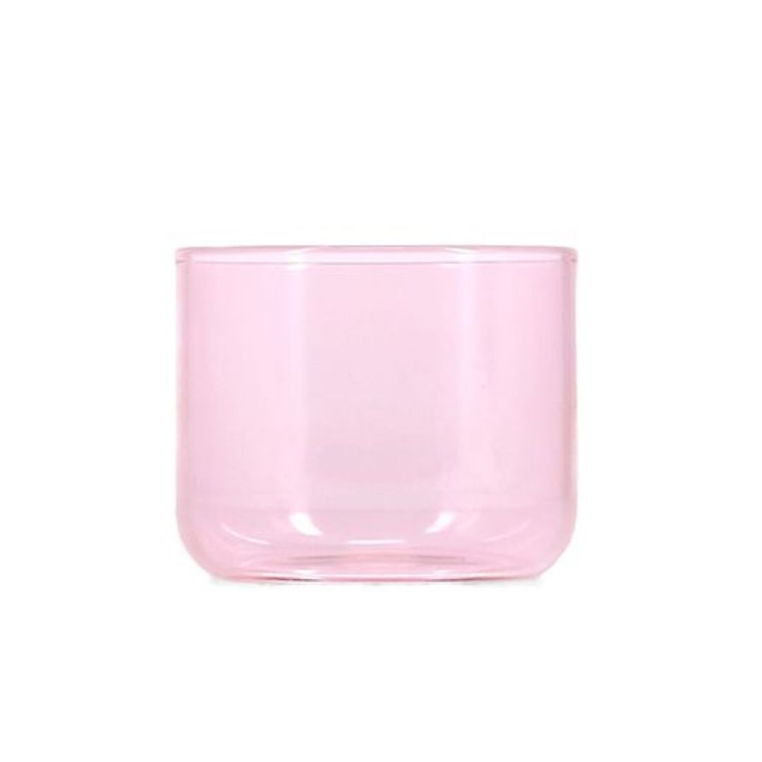 Pink drinking glasses set of 4 ONA Fizz 29cl in soft rose