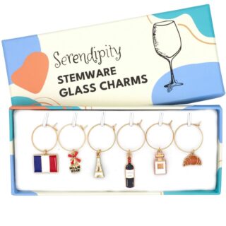 French Wine Charms | Parisian Chic