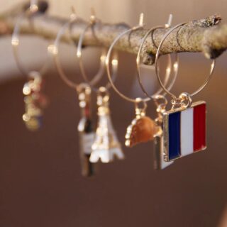 French Wine Charms | Parisian Chic