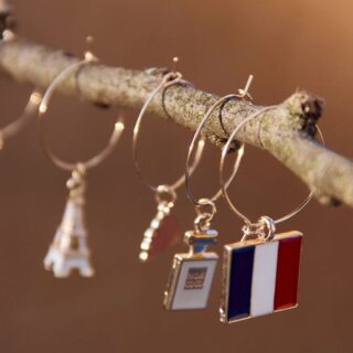 French Wine Charms | Parisian Chic