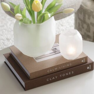 Linen Cover Storage Book – Clay Tones (XL)