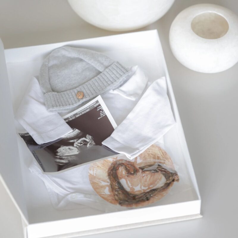 memories storage book for a new baby